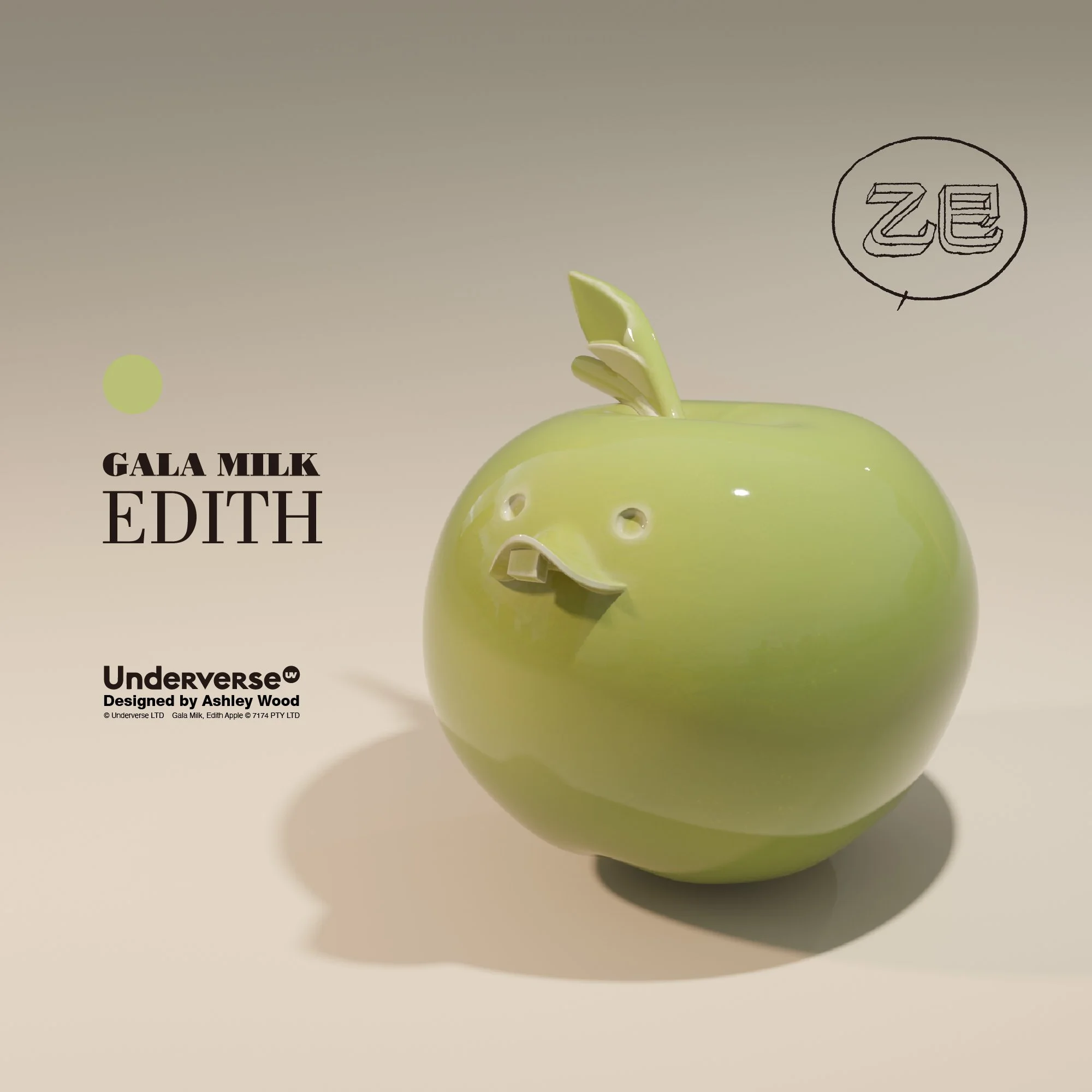 Apple - bitter&milk GALA MILK EDITH APPLE! — UNDERVERSE